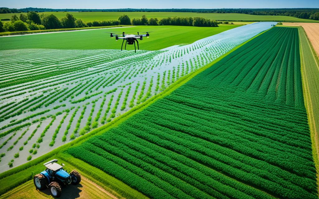 AI in agriculture and environmental applications