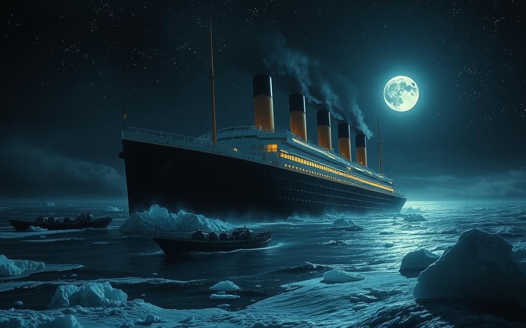 titanic sinking